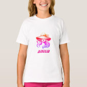アメリアの名前と女性の美しさのイメージTシャツ Tシャツ (正面)