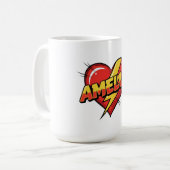 アメリアへの愛 コーヒーマグカップ (正面左)