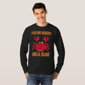 アメリアアイランドバケーションサマー引用文 Tシャツ (正面フル)