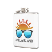 アメリアアイランドフロリダサングラス フラスク (左)
