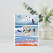 アメリアアイランドフロリダシースケープポストカード写真 ポストカード (スタンド正面)