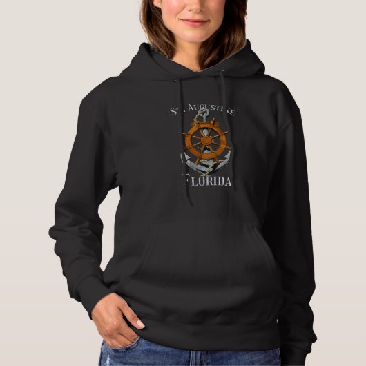 アメリアアイランドフロリダバケーション航海のいかりヘル パーカ (正面)