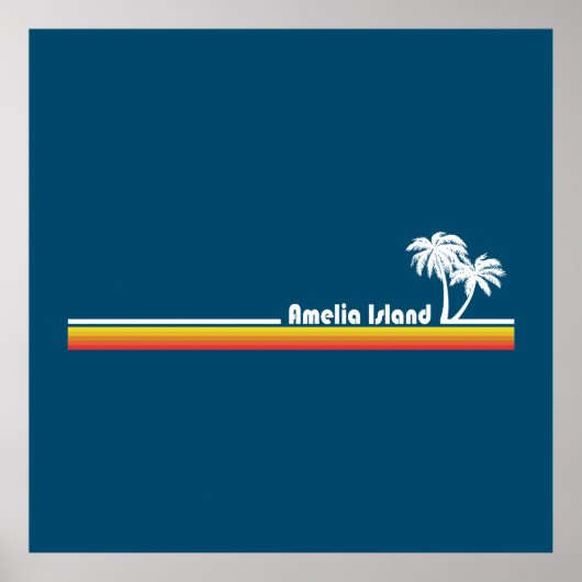 アメリアアイランドフロリダ ポスター (正面)