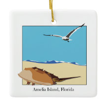 アメリアアイランド、FL馬蹄蟹シーガルビーチ