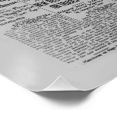 アメリアエアハートヴィンテージ新聞記事 ポスター (コーナー)