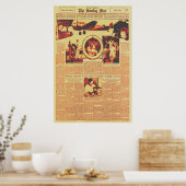 アメリアエアハート1937年世界飛行前 ポスター (キッチン)