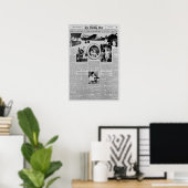 アメリアエアハート1937年世界飛行前 ポスター (ホームオフィス)