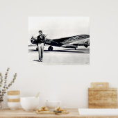 アメリアエアハート ポスター (キッチン)