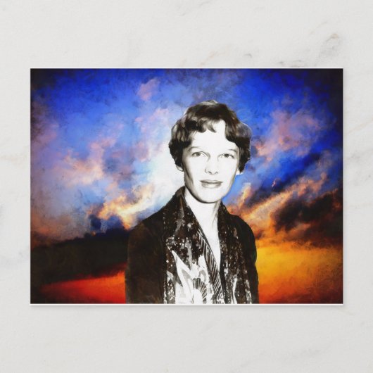 アメリアエアハート ポストカード (正面)