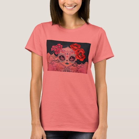 アメリアカラベラシュガースカルTシャツ Tシャツ (正面)