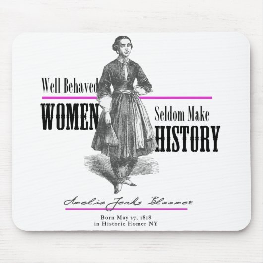 アメリアジェンクスブルーマーマウスパッド マウスパッド (正面)