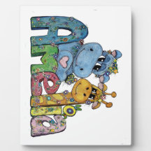 アメリアネームアートプラークのホームデコル