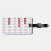 アメリアーガイルカナ荷物タグ ラゲッジタグ (裏面横)