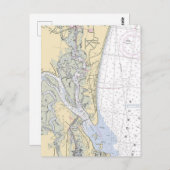 アメリア島 フロリダ州 郵便ハガキ ポストカード (正面/裏面)