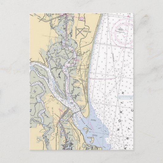 アメリア島 フロリダ州 郵便ハガキ ポストカード (正面)