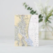 アメリア島 フロリダ州 釣り場 ポストカード (スタンド正面)