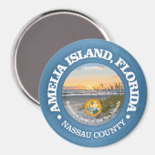 アメリア島(C) マグネット (正面/裏面)