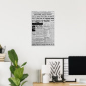 アメリア・アーハートがラジオSosを送信1937年7月3日 ポスター (ホームオフィス)