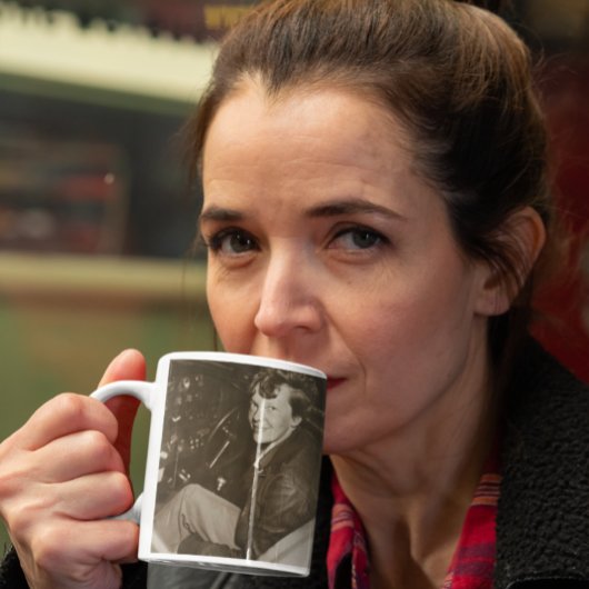 アメリア・アーハートCandid飛行機のコックピット写真1937 コーヒーマグカップ