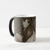 アメリア・アーハートCandid飛行機のコックピット写真1937 モーフィングマグカップ (正面左)