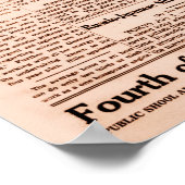 アメリア・ア恋しく思ーハートのフルページ新聞1937 ポスター (角)