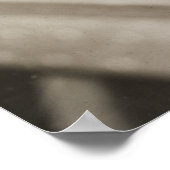 アメリア・エアハートの飛行機コックピット写真 1937年 ポスター (角)