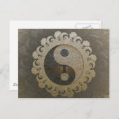 アメリア・キャリーの命の木と陰陽 ポストカード (正面/裏面)