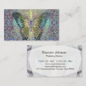 アメリア·キャリーの命の木 名刺 (正面/裏面)