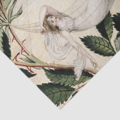 アメリア・ジェーン・マレーによる「ハンモックで休む妖精」 薄葉紙 (詳細)