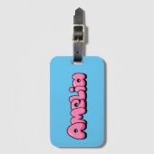 アメリア ラゲッジタグ (正面縦)