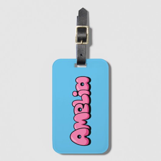 アメリア ラゲッジタグ (正面縦)