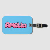 アメリア ラゲッジタグ (正面横)