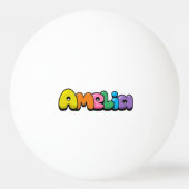 アメリア 卓球ボール (正面)
