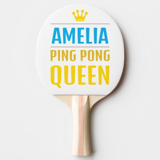 アメリア 卓球ラケット (正面)