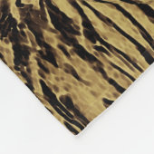 アメリアCarrie著ブラウンの木生命の樹 フリースブランケット (角)