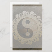 アメリアCarrie著生命の樹との陰陽 便箋 (正面/裏面)