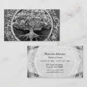 アメリアCarrie著生命の樹 名刺 (正面/裏面)