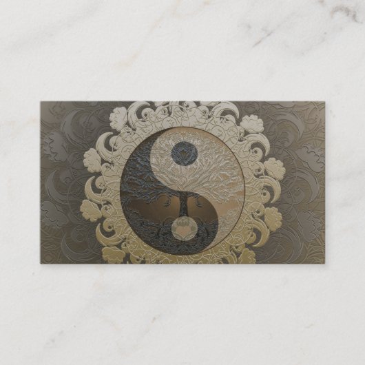 アメリアCarrie著生命の樹 名刺 (正面)