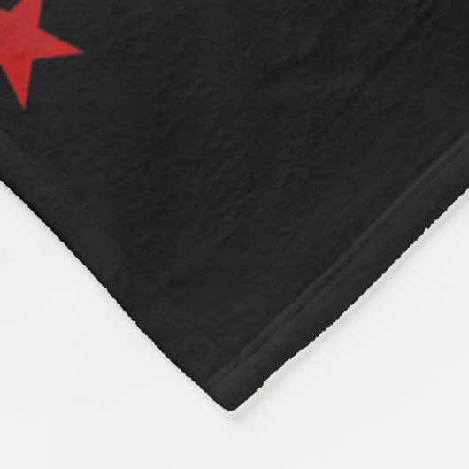 アメリカおばさんマッチング家族7月の4thアメリカのパトル フリースブランケット (角)