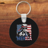 アメリカおもしろいのトランプ湾トランプのアパレル キーホルダー (正面)
