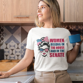 アメリカおもしろいフェミニスト引用文政治女子 トライブレンドＴシャツ