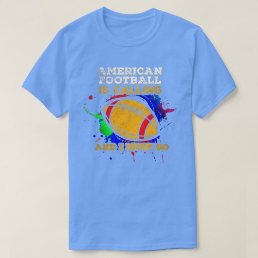 アメリカおもしろい人 Tシャツ (デザイン正面)