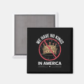 アメリカおもしろい合衆国に王はいない マグネット (正面/裏面)