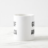 アメリカおもしろい湾トランプ引用文湾 コーヒーマグカップ (中央)