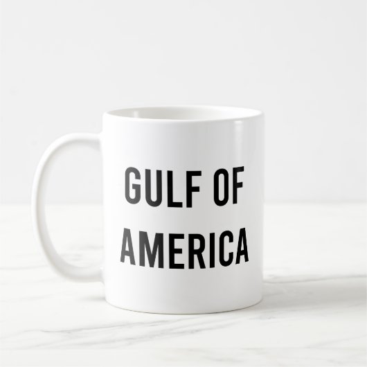 アメリカおもしろい湾トランプ引用文湾 コーヒーマグカップ (左)