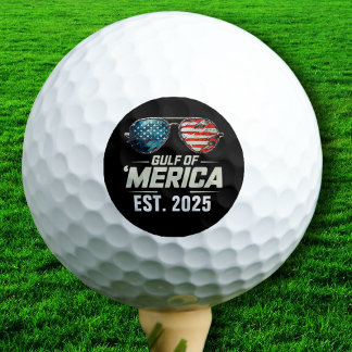 アメリカおもしろい湾2025年レトロサングラス ゴルフボール