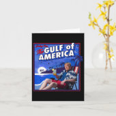 アメリカおもしろい湾 カード (黄色い花)