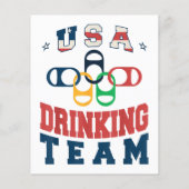 アメリカおもしろいMerica飲みチーム愛国米国Amer (裏面)