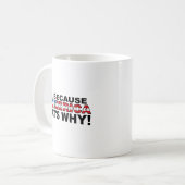 アメリカおもしろマグカップ コーヒーマグカップ (正面左)