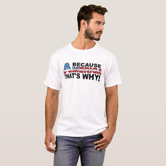 アメリカおもしろTシャツ Tシャツ (正面フル)